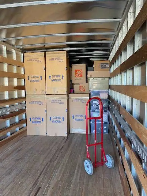 loaded truck